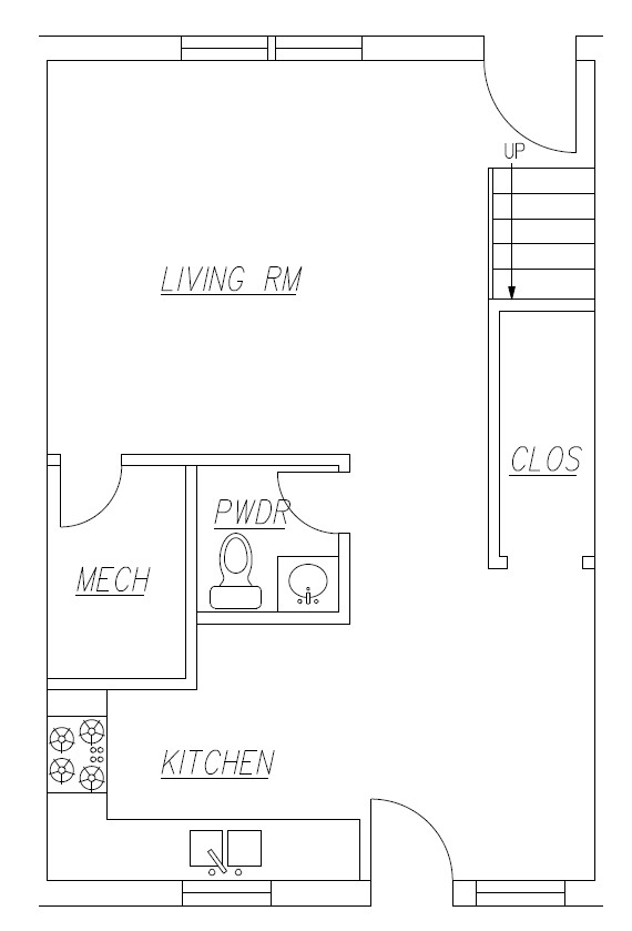 Downstairs